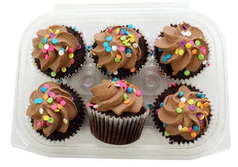 Kimberleys Bakeshoppe Celebration Chocolate Cupcake, 11.2 Ounce -- 12 per case