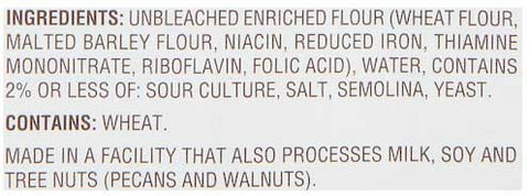 La Brea Bakery French Demi Bread Baguette, 4 Ounce -- 48 per case
