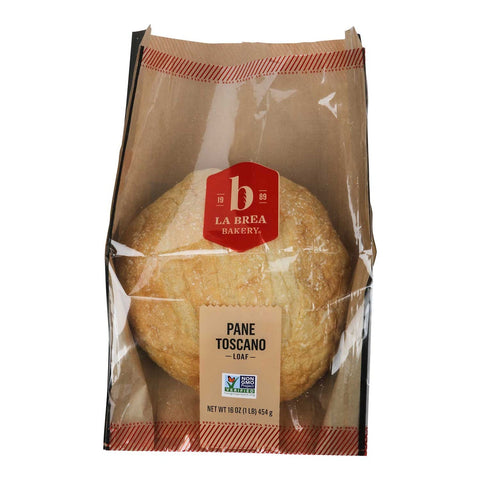 Labrea Bakery Pane Toscano Round Bread, 2 Ounce -- 12 per case.