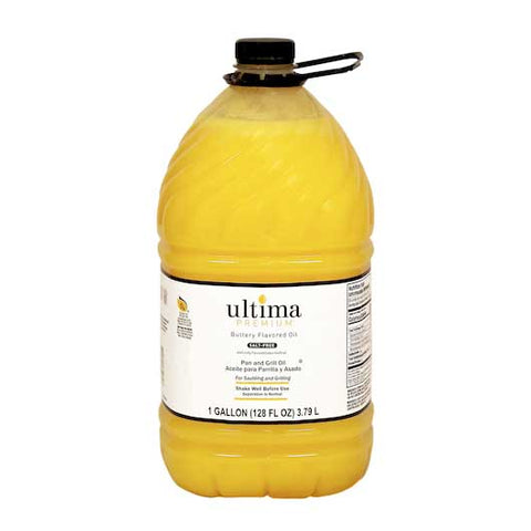 Ultima Premium Pan and Grill Buttery Flavored Oil, 1 Gallon -- 3 per case