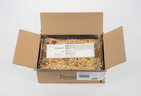 Diannes Gluten Free Raspberry Almond Shortbread, 55.4 Ounce -- 2 per case.