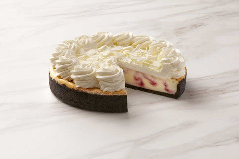 The Cheesecake Factory Bakery 10 Inch White Chocolate Raspberry Cheesecake, 80 ounce -- 2 per case