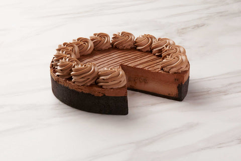 The Cheesecake Factory Bakery 10 Inch Godiva Double Chocolate Cheesecake, 80 ounce -- 2 per case