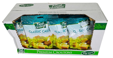 Fresh Gourmet Homestyle Classic Caesar Croutons, 5 Ounce -- 12 per case.