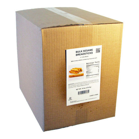 Clown Global Brands Sesame Bread Sticks, 5 Pound -- 2 per case