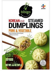 Bibigo Korean Style Pork and Vegetable Potstickers/Dumpling, 6.6 Ounce -- 9 per case