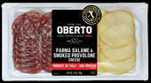 Oberto Parma Salame Smoked Provolone Cheese, 2.5 Ounce -- 12 per case