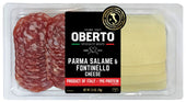 Oberto Parma Salame Fontinello Cheese, 2.5 Ounce -- 12 per case