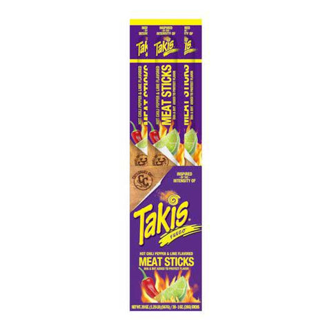Takis Fuego Meat Sticks, 1 Ounce -- 120 per case