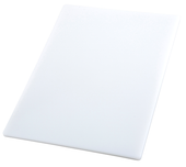 Winco White Cutting Board, 18 x 30 x 0.5 inch -- 6 per case