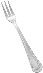 Winco Dots 18/0 Stainless Steel Heavyweight Oyster Fork -- 600 per case