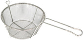Winco Round 6 Mesh Wire Fry Basket, 10 7/16 x 10 7/16 x 5 5/16 inch -- 20 per case