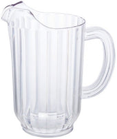 Winco Polycarbonate Clear Water Pitcher, 48 Ounce -- 12 per case