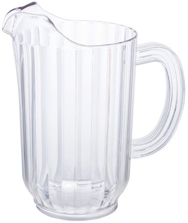 Winco Polycarbonate Clear Water Pitcher, 48 Ounce -- 12 per case