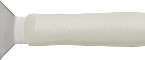 Winco White Polypropylene Handle Scraper, 4 7/8 x 4 inch -- 120 per case