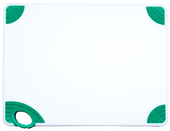 Winco Cutting Board with Hook Green, 12 x 18 x .5 inch -- 6 per case
