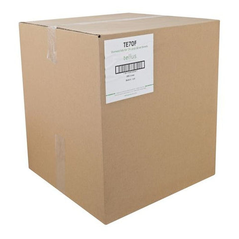 Tellus Domed Lid for 24 and 32 Ounce Bowls- 300 per pack -- 4 packs per case