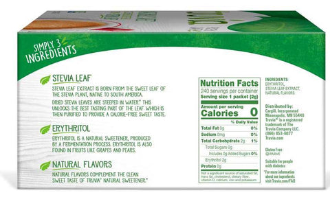 Truvia Natural Stevia Sweetener, 16.9 Ounce -- 4 per case