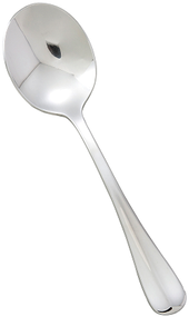 Winco Stanford 18/8 Stainless Steel Extra Heavyweight Bouillon Spoon -- 300 per case
