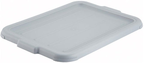 Winco Polypropylene Gray Cover for Standard Dish Boxes -- 12 per case