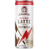 Califia Farms Nitro Draft Latte Cold Brew XX Espresso, 7 Ounce -- 12 per case.