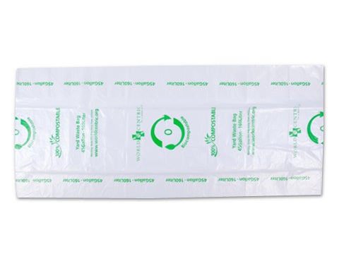 World Centric Trash Compostable Bag, 45 Gallon -- 100 per case.