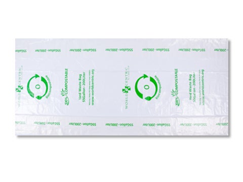 World Centric Trash Compostable Bag, 55 Gallon -- 100 per case.