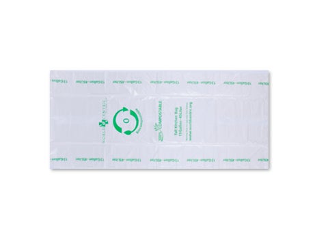 World Centric Compostable Tall Kitchen Waste Bag, 13 Gallon -- 200 per case.
