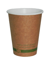 World Centric Hot Kraft Paper Cup with Ingeo Lining, 20 Ounce -- 1000 per case.