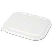World Centric Ingeo Compostable Plant Fiber Box Lid, 8.8 x 6.8 inch -- 400 per case.