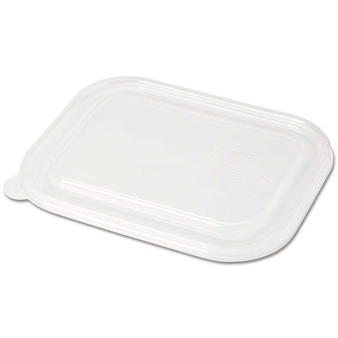 World Centric Ingeo Compostable Plant Fiber Box Lid, 8.8 x 6.8 inch -- 400 per case.