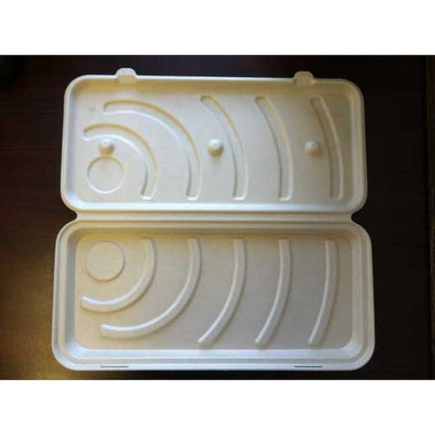 World Centric Compostable Unbleached Plant Fiber Pizza Box, 13 inch -- 200 per case.