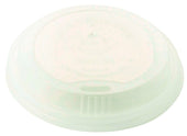 World Centric CPLA Compostable Double Wall Cup Lid Only - 30 count per pack -- 20 packs per case