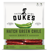 Dukes Hatch Green Chile Shorty Smoked Sausage, 5 Ounce -- 8 per case