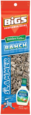 Bigs Hidden Valley Ranch Sunflower Seeds, 2.75 Ounce -- 72 per case.