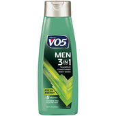 Vo5 Mens 3n1 Fresh Energy Shampoo Conditioner Body Wash, 12.5 Ounce -- 6 per case.