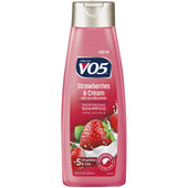 Vo5 Moisture Milks Strawberries and Cream Moisturizing Shampoo, 12.5 Fluid Ounce -- 6 per case.