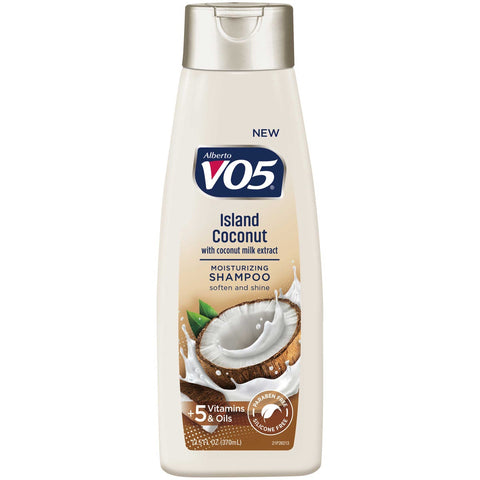 Vo5 Silky Experiences Island Coconut Moisturizing Shampoo, 12.5 Fluid Ounce -- 6 per case.