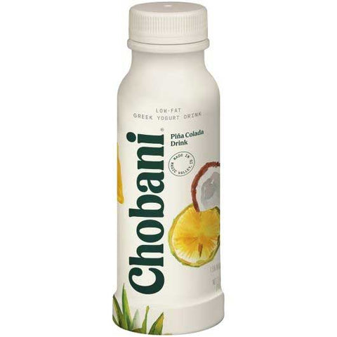 Chobani Pineapple Coconut Drinkable Greek Yogurt, 7 Fluid Ounce -- 8 per case