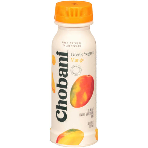 Chobani Mango Drinkable Yogurt, 7 Fluid Ounce -- 8 per case.