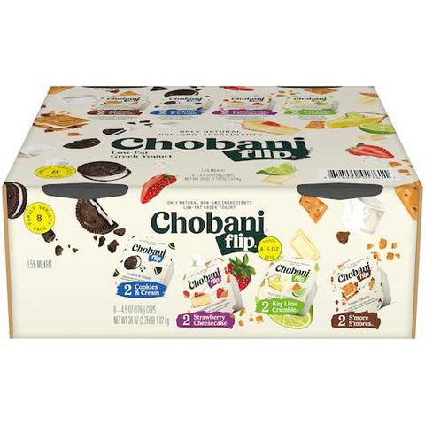 Chobani Flip Low Fat Greek Yogurt - Variety Pack, 36 Ounce -- 1 each