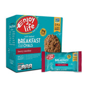Enjoy Life Soft Baked Berry Medley Fruit and Oat Breakfast Oval Bar, 5 bars per pack -- 6 per case