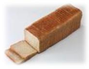 Burry Foods Wheat Pullman Bread, 24 Ounce -- 10 per case