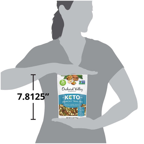 Orchard Valley Harvest Keto Crunchy Trail Mix, 1.85 Ounce -- 14 per case