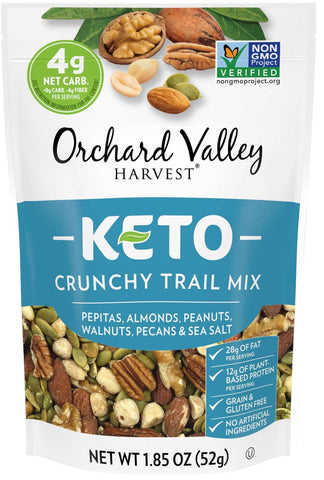 Orchard Valley Harvest Keto Crunchy Trail Mix, 1.85 Ounce -- 14 per case