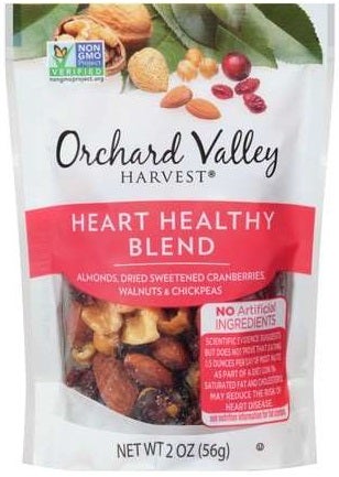 Orchard Valley Harvest Heart Healthy Blend, 2 Ounce -- 14 per case
