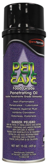 QuestSpecialty Pen Ease Food Grade Penetrating Oil, 20 Ounce -- 12 per case.