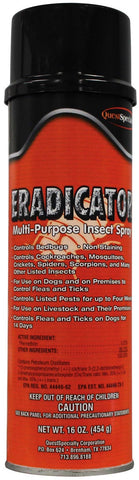 Eradicator Multi Purpose Insect Killer Spray, 16.5 Ounce Aerosol -- 6 per case.