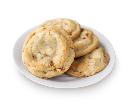 Christie Cookie Thaw N Serve White Chocolate Macadamia Nut Cookie, 2.5 Ounce -- 72 per case.