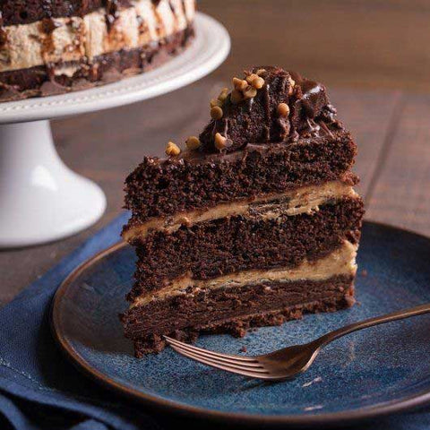 Davids Premier 14 Cut Peanut Butter Explosion Cake -- 2 per case